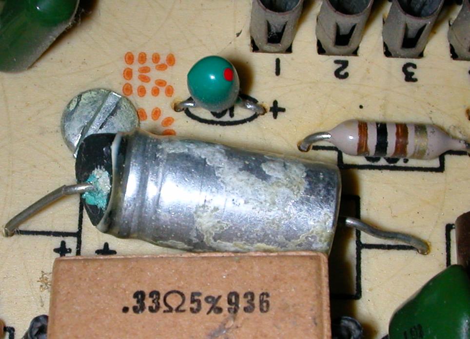 Blown Capacitor